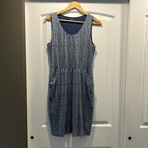 Garnet Hill sleeveless pocket dress